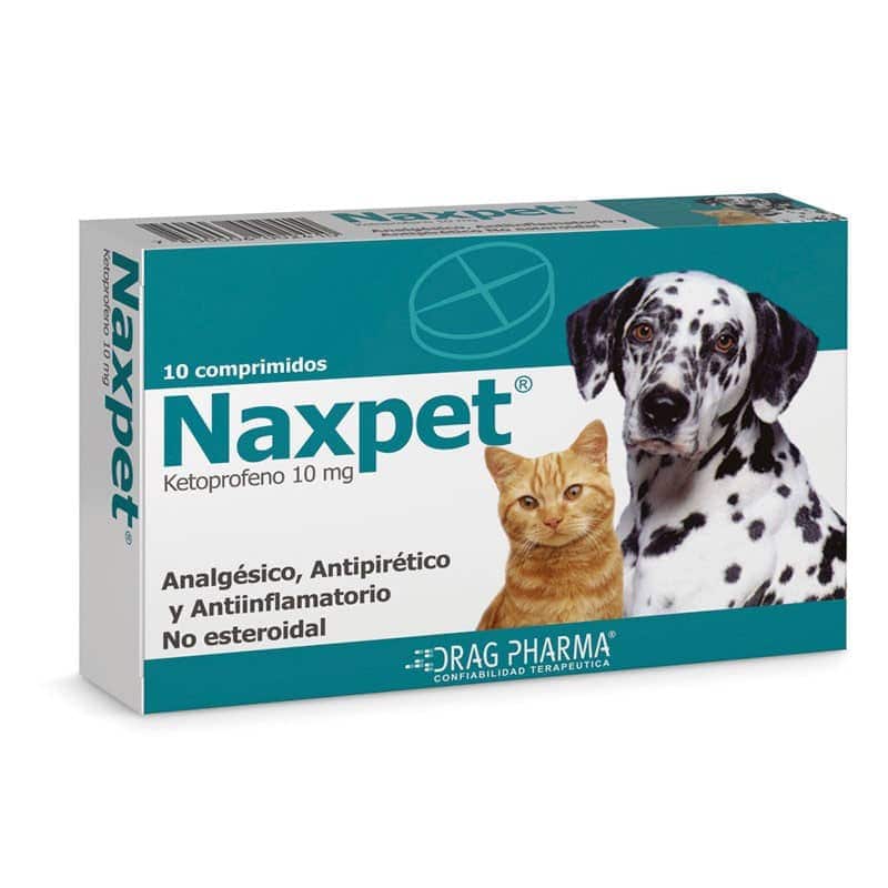 Naxpet 10 mg - 10 Comprimidos