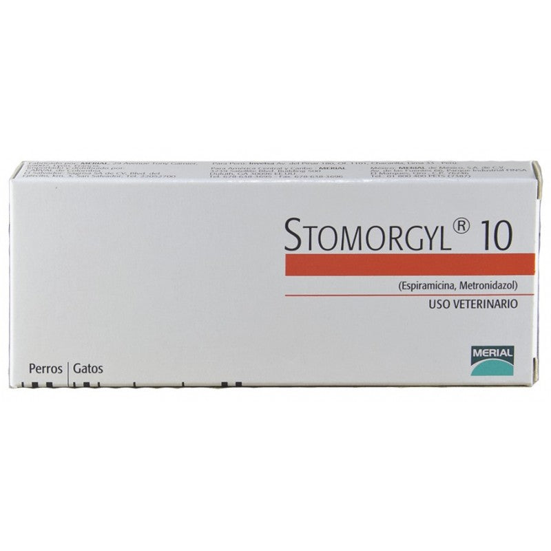 Stomorgyl 10mg - 10 Comprimidos