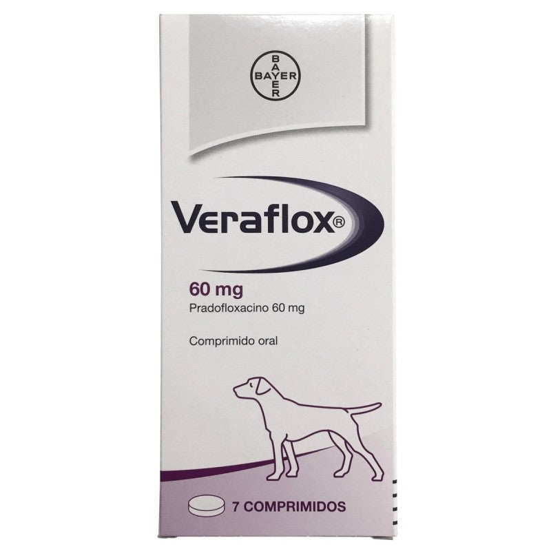 Veraflox 60mg - 7 Comprimidos